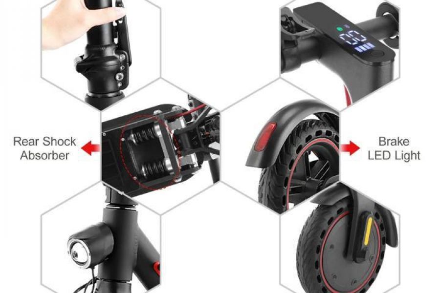 E-Scooter - Scootmax E9 Pro - Bild 5