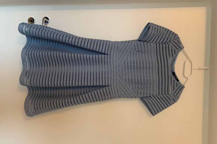 Hellblaues Cocktailkleid Gr. 38 - 1 mal getragen - Bild 2