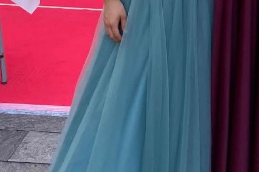 Ballkleid türkis - Bild 2