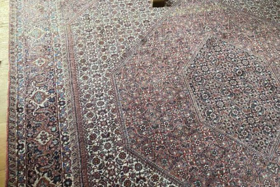 Perser Teppich hochwertig - rot blau beige - handgeknüpft - Bild 3