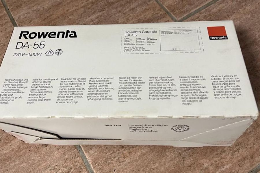 Verkaufe neues Dampfbügeleisen DA-55 - Bild 3