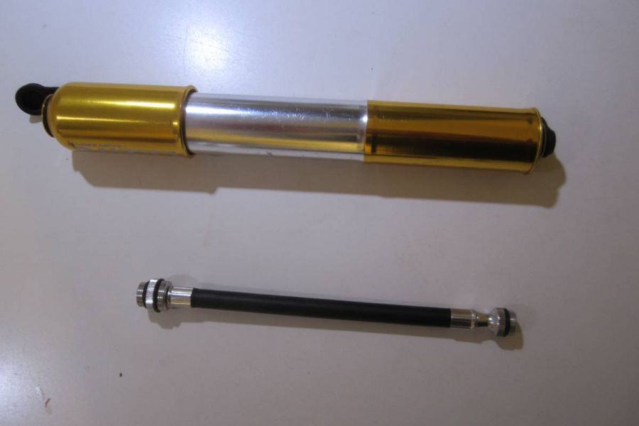 Mountainbike Luftpumpe LEZYNE Alloy Drive M Gold - Bild 1