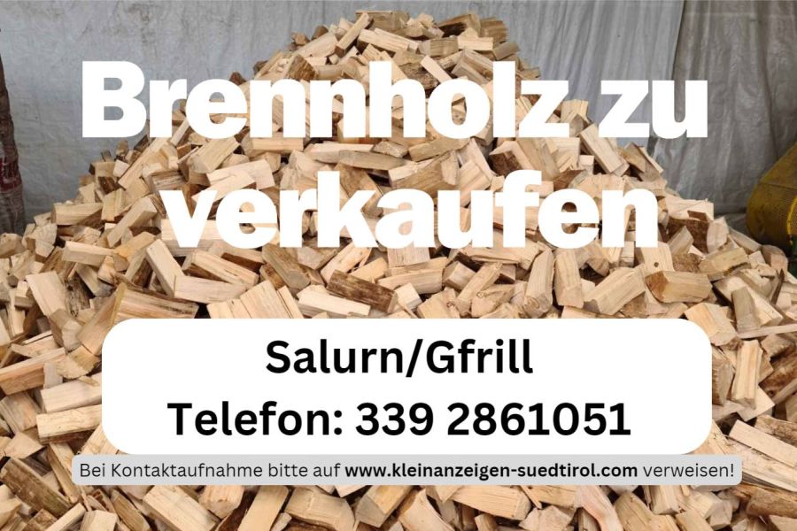Brennholz trocken und gespalten zu verkaufen - Bild 1
