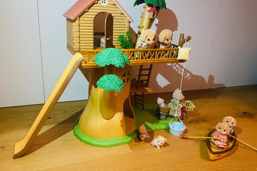 Sylvaner Families - Baumhaus, Kanu, Fahrrad und Figuren - Bild 2