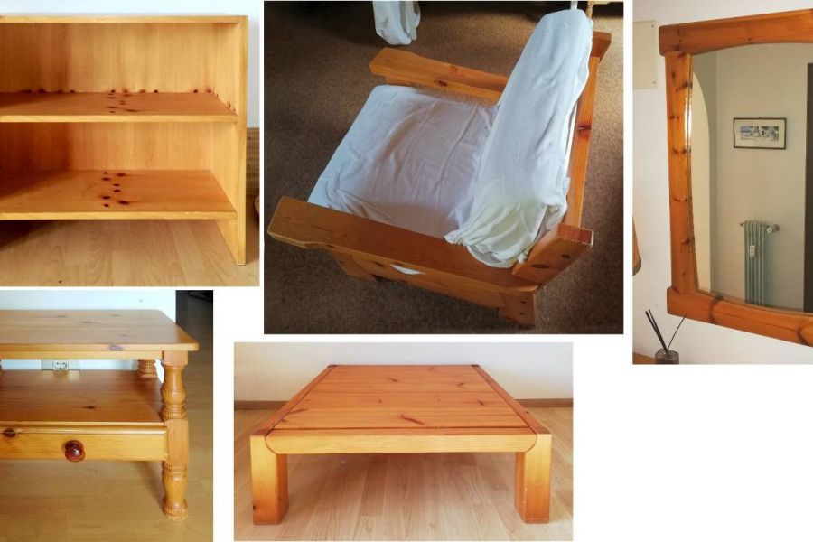 Zirbenholz verschiedene Möbelstücke - Bild 1