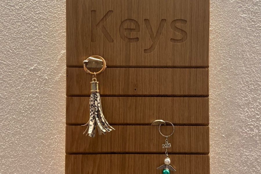 Schlüsselhalter aus Holz - Bild 2