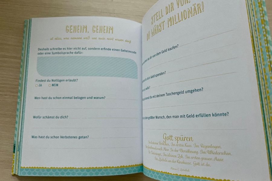 Sehr schönes und kreatives Buch zum Glauben - Bild 3
