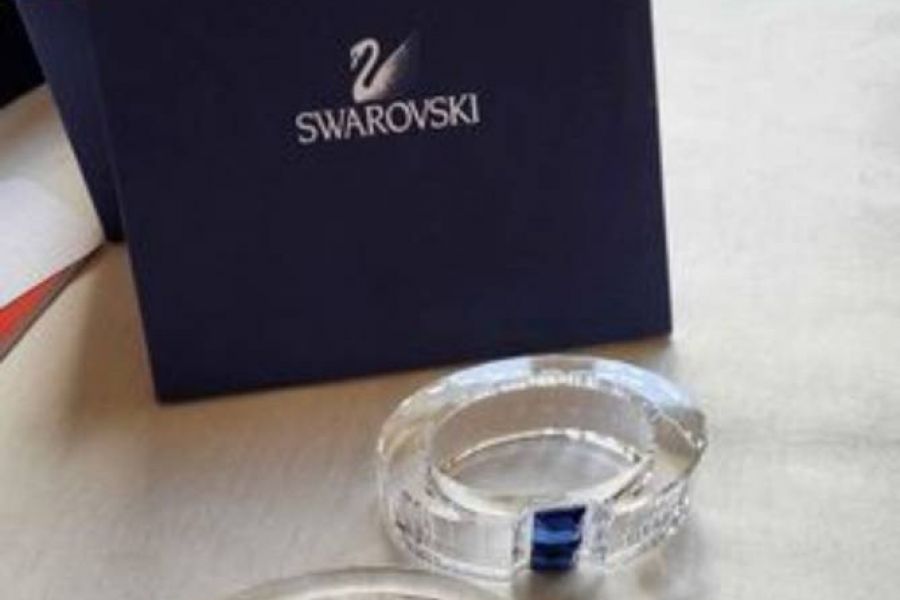 Swarovski Servietten Ring (2 Stücke). - Bild 5