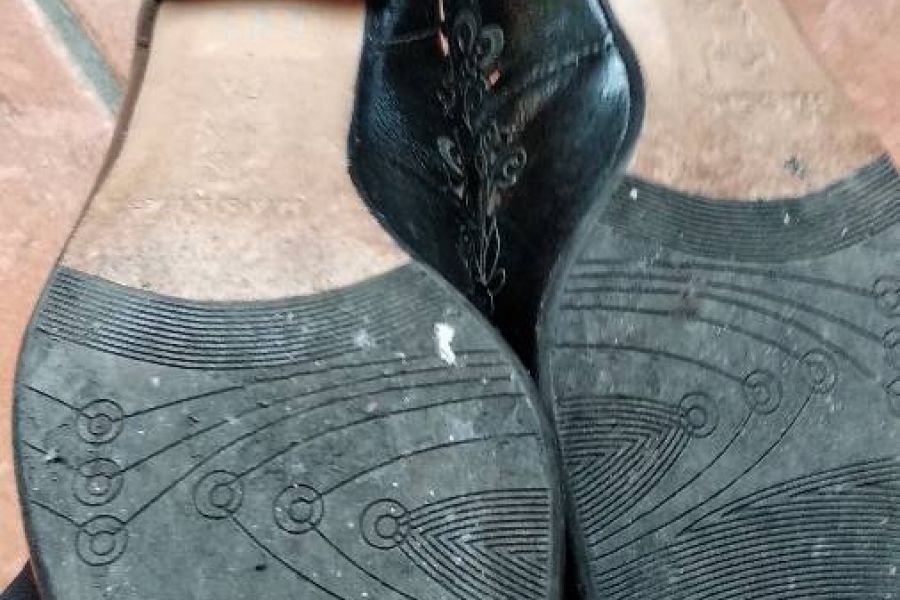schwarze Lackschuhe,  Nr. 39 (5,5) - Bild 3