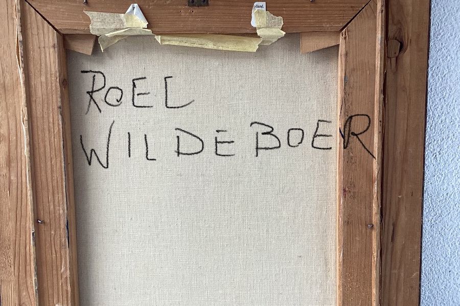 Ölgemälde sig.Roel Wildeboer - Bild 1