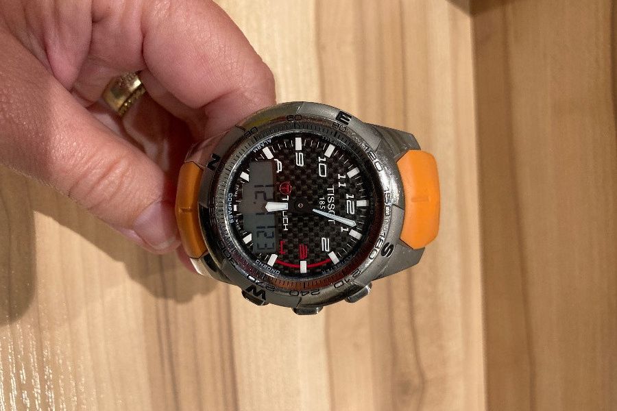 Herrenarmbanduhr Marke Tissot T-Touch - Bild 5