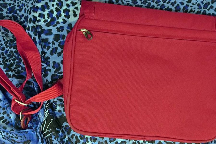 Samsonite Reise / Laptop Tasche Rot - Bild 4
