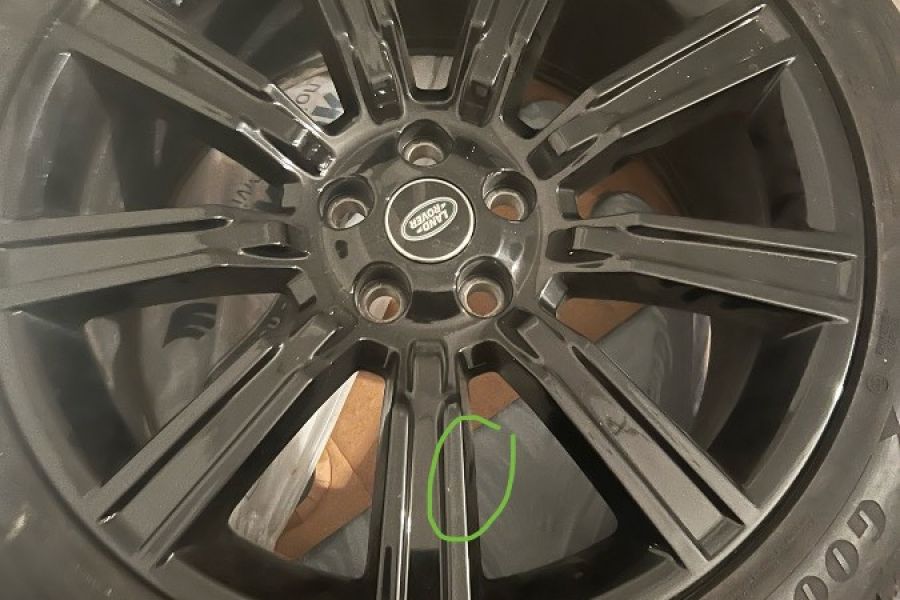Original LR Range Rover Sport/ Disco 5 Winterreifen komplett Alu 21“ - Bild 4