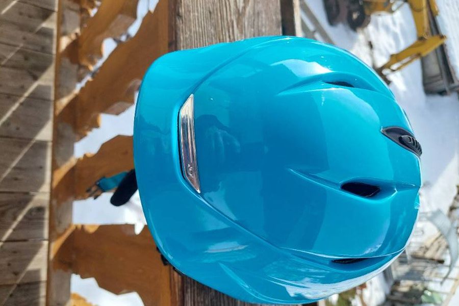 Blauer Skihelm - Bild 2