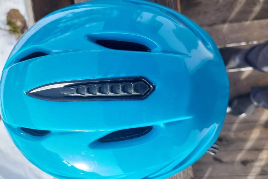 Blauer Skihelm - Bild 4