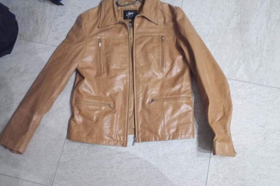 Gipsy Herren Echt Lederjacke Gr. 50/52 Neu - Bild 4
