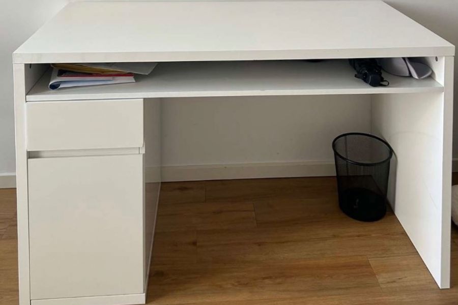 Schreibtisch weiß - Bild 1