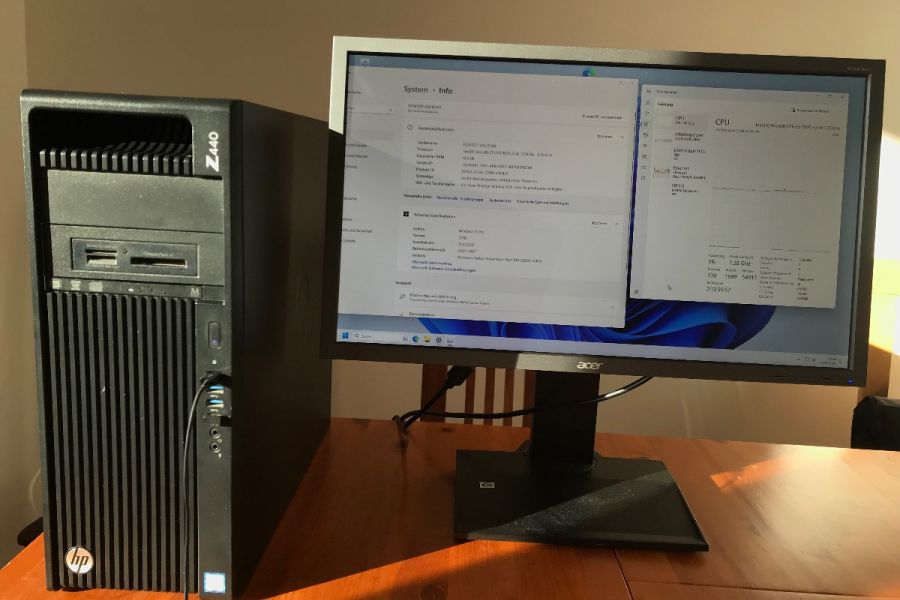 CAD PC HP Desktop Z440 Workstation, Intel Xeon E5-1620 v3, 16 GB RAM - Bild 2