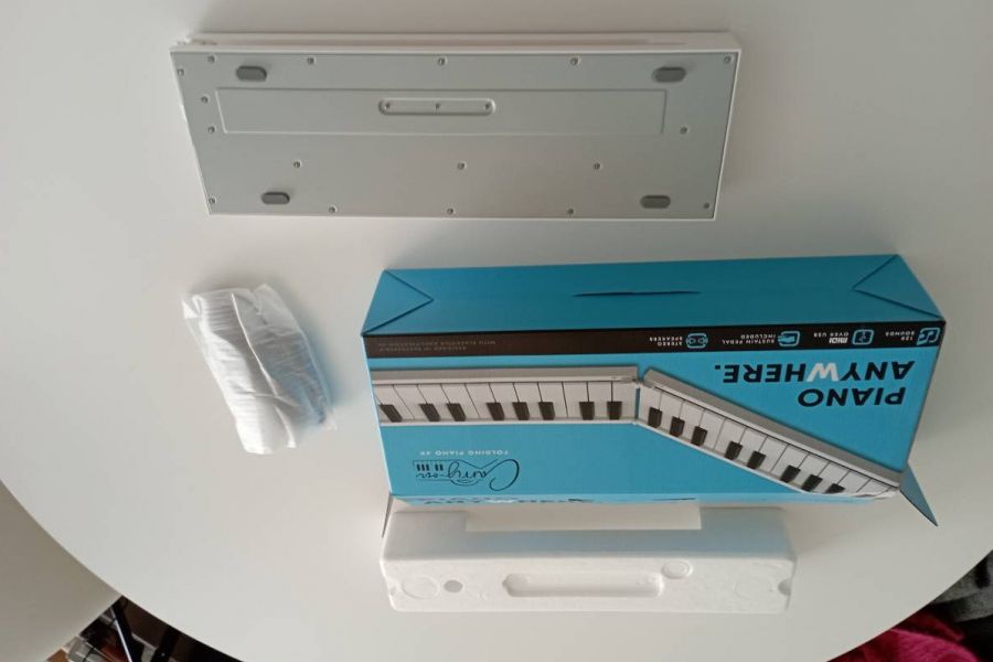 Klaviatur für unterwegs - mit Pedal - Bild 1