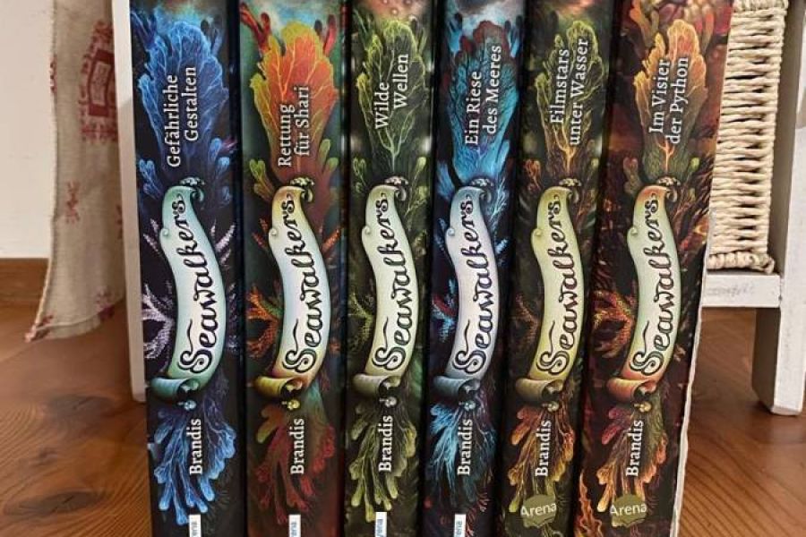 Bücherreihe Seawalkers von Katja Brandis (6 Bücher) , Lesealter 7-12 - Bild 2