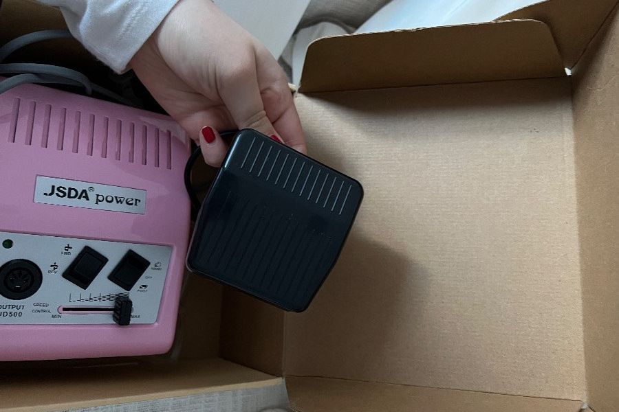 Professioneller Nagelfräser rosa/ Fresa unghie rosa - Bild 4
