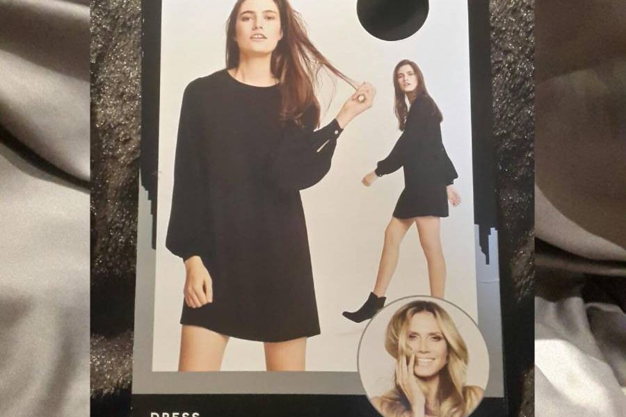 Heidi Klum - Kleid Schwarz Gr. DE 38 / IT 42 WIE NEU - Bild 2