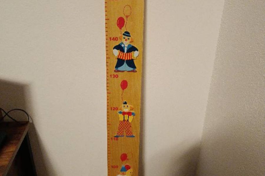 Holz-Messlatte für Kinder - Bild 1