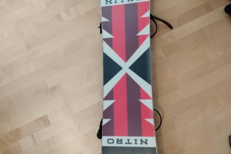 Snowboard mit Bindung - Bild 2