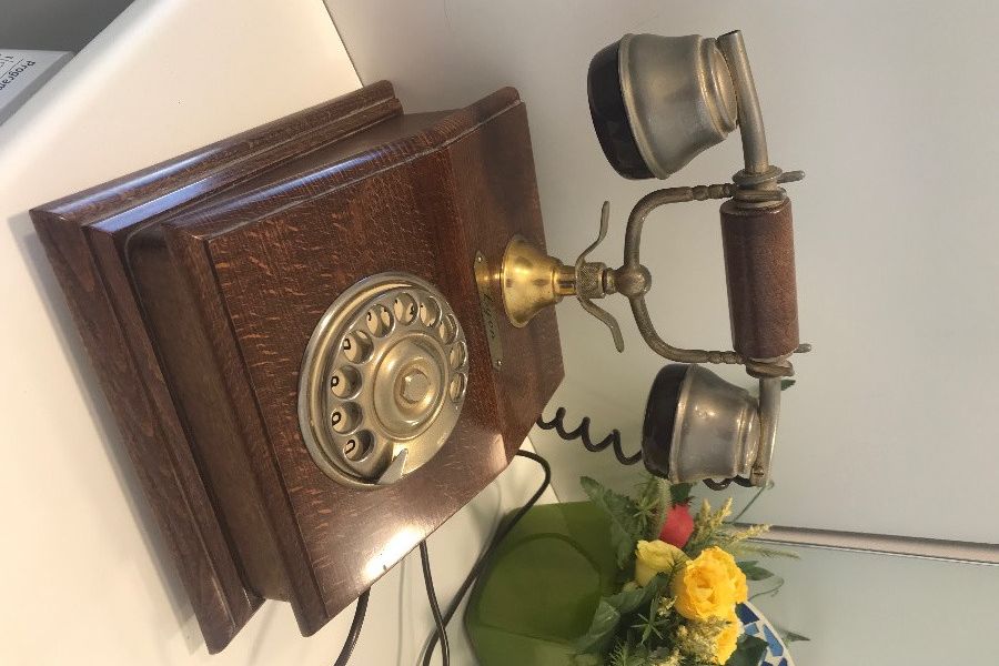 Antikes Telefon für Dekoration - Bild 2