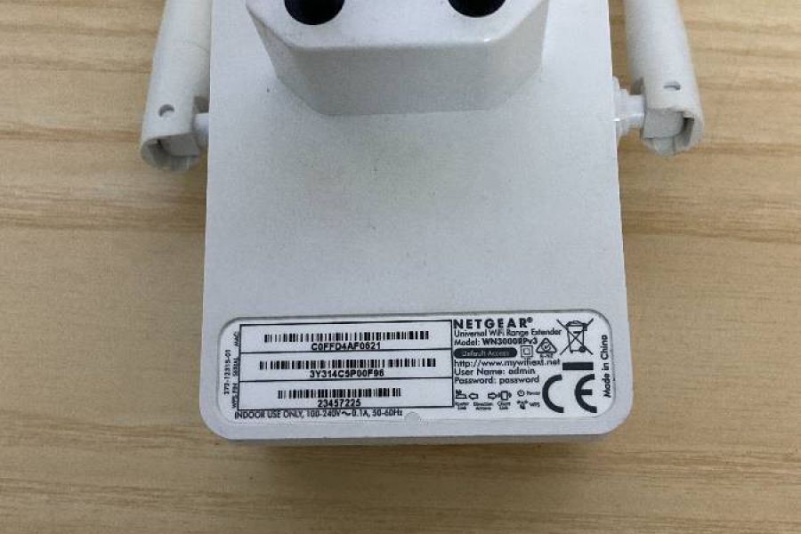 Netgear Modell: WN3000RPv3 - Bild 2