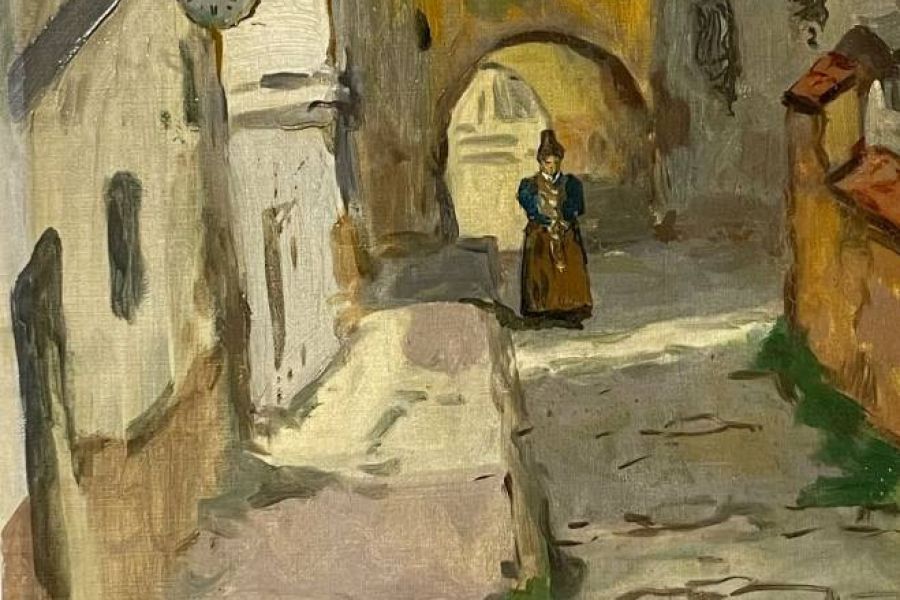 Julius VON KAAN-ALBEST (1874-1942)-KASTELRUTH-ÖLBILD - Bild 5