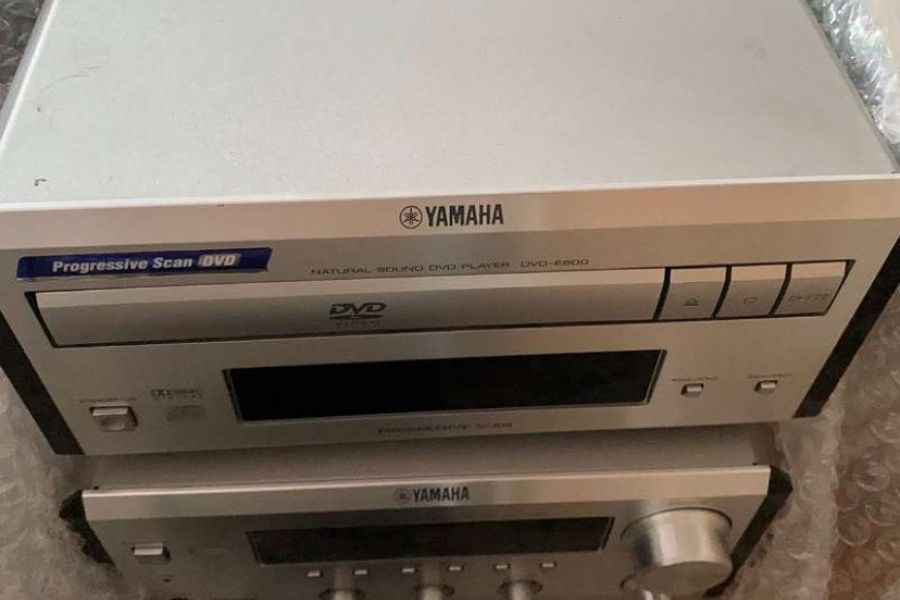 Yamaha Stereoanlage Yamaha Anlage mit 2 Boxen - Bild 1
