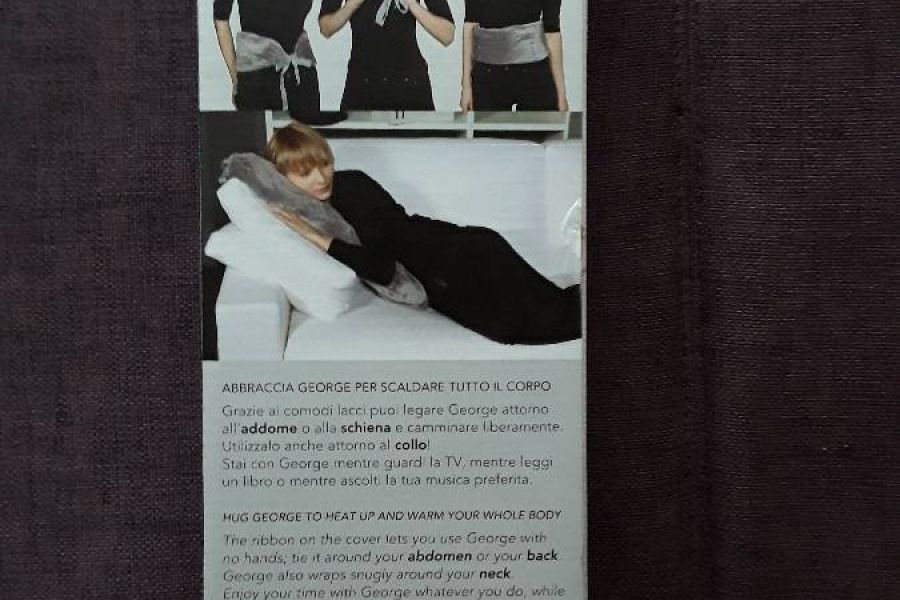 Lange Wärmeflasche " GEORGE  " - Bild 2