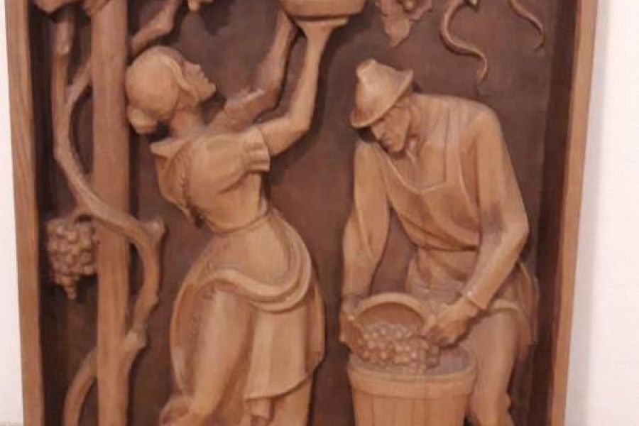 Rustikales Bild geschnitzt zu verkaufen - Bild 1