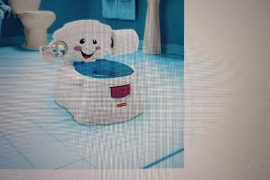 Kinder WC Baby Töpfchen /Baby Toilette mit Toilettensitz - NEUWERTIG ! - Bild 2
