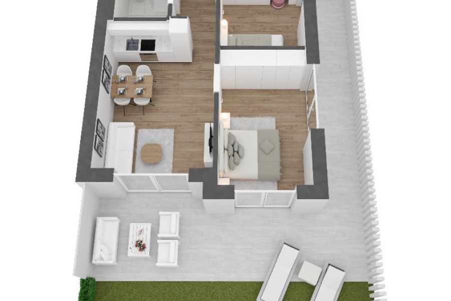 A1: Exklusive 3-Zimmer-Wohnung in der White Residence in Brixen - Bild 1