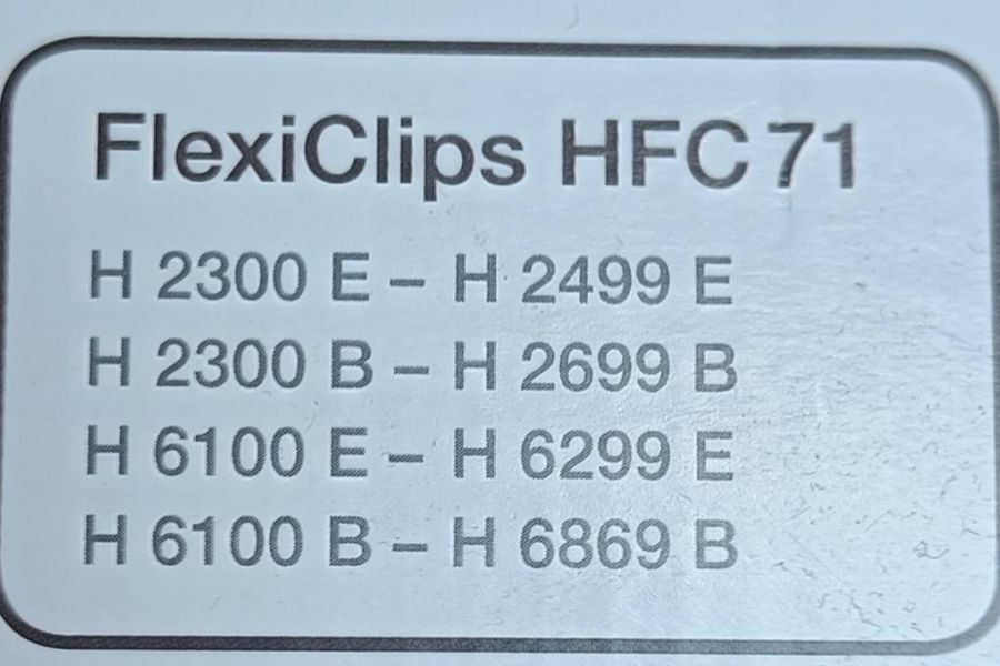 FlexiClips HFC71 Vollauszüge für Miele Backöfen - Bild 2
