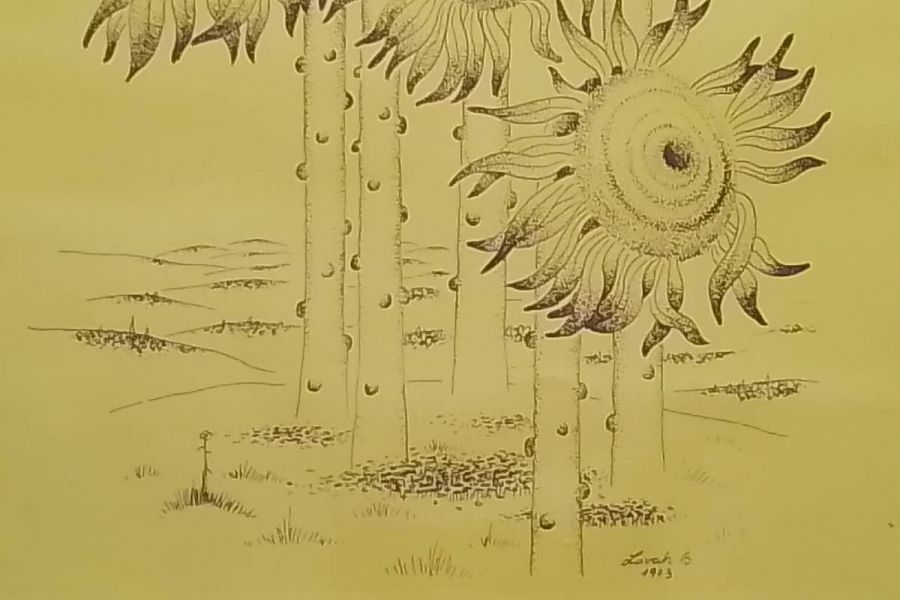 Sonnenblumen Gemälde - Bild 2