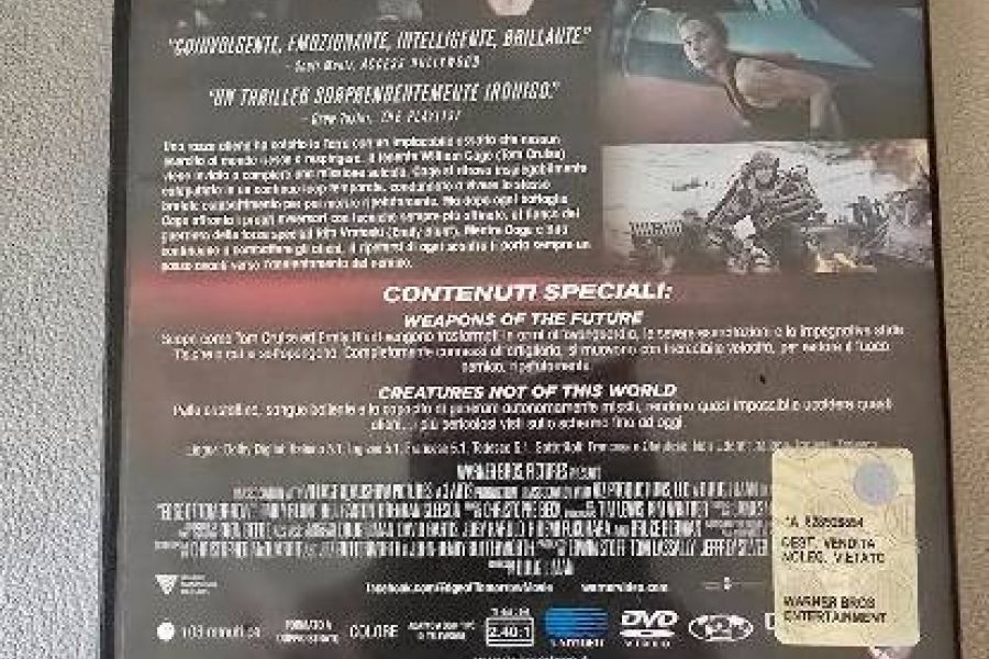 DVDS Film: Edge of Tomorrow Senza Donani diese DVDS ist auf Italiensic - Bild 2