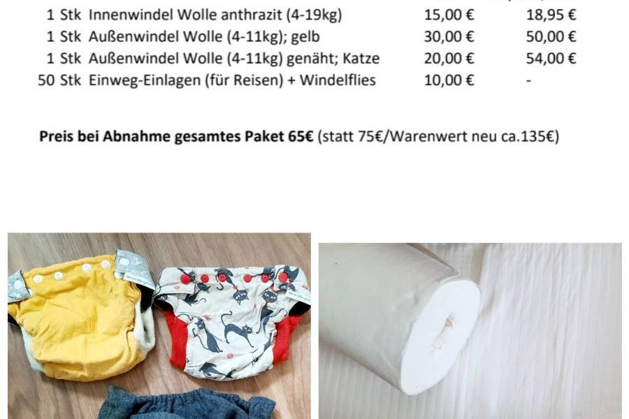 Stoffwindel der Firma Windelmanufaktur - Bild 1