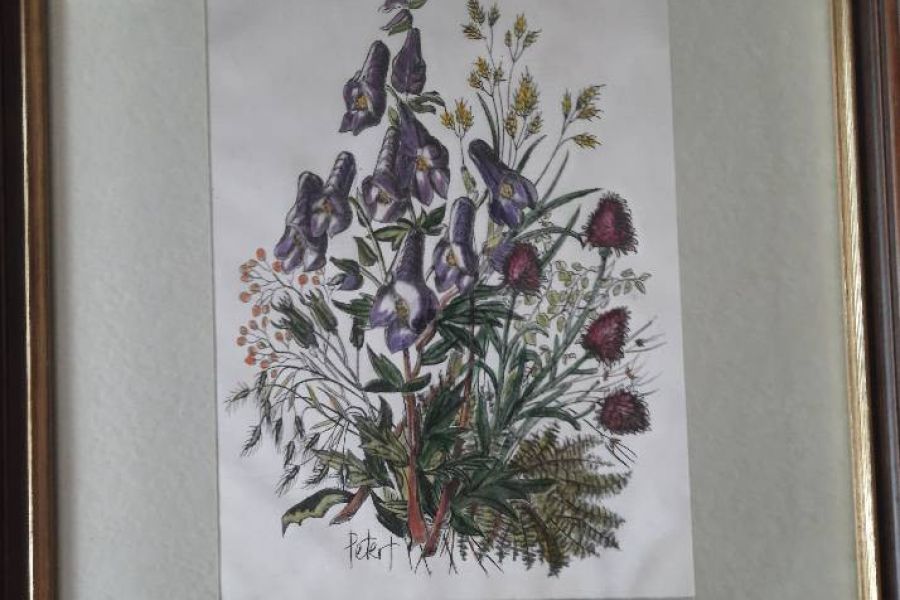 Orginale Seidenmalerei - Bild 1