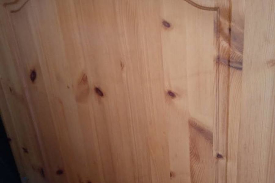 Bettstatt aus Massivholz Kiefer - Bild 1