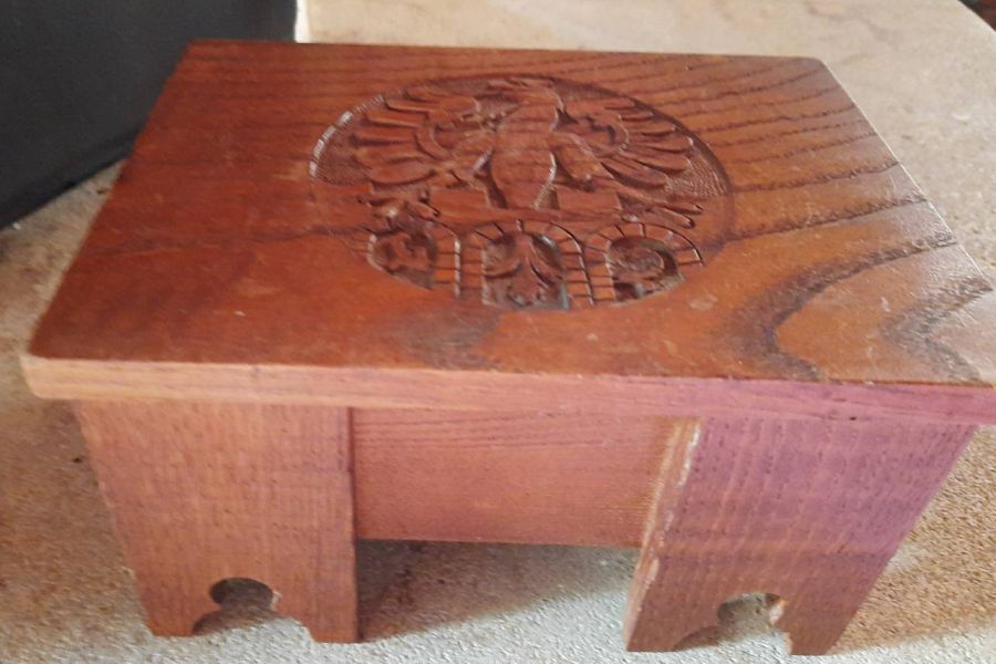 Holzkästchen mit Adler - Bild 1