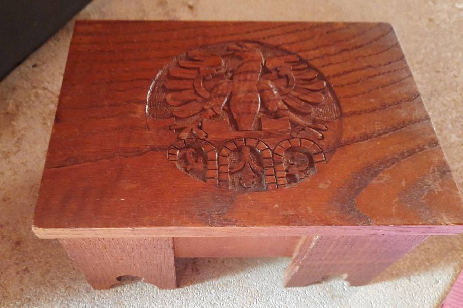Holzkästchen mit Adler - Bild 2