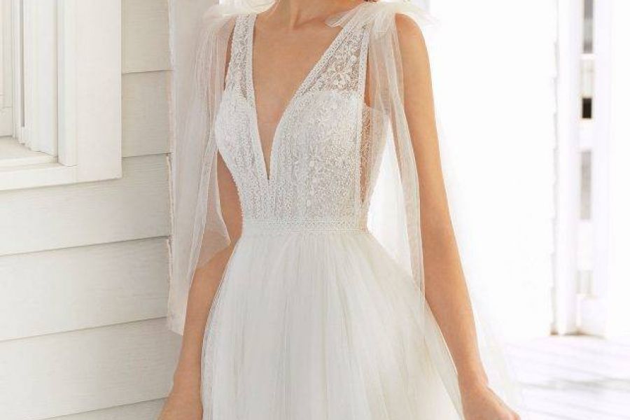 Brautkleid Rosa Clarà - Bild 1