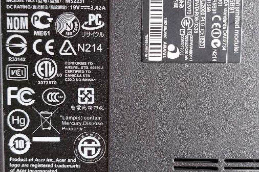Acer Extensa 5630 Notebook - Bild 2