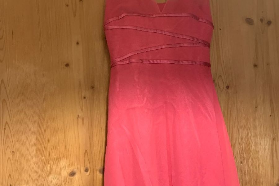 Kleid, pink, modern,einmal getragen, kleine Größe - Bild 1