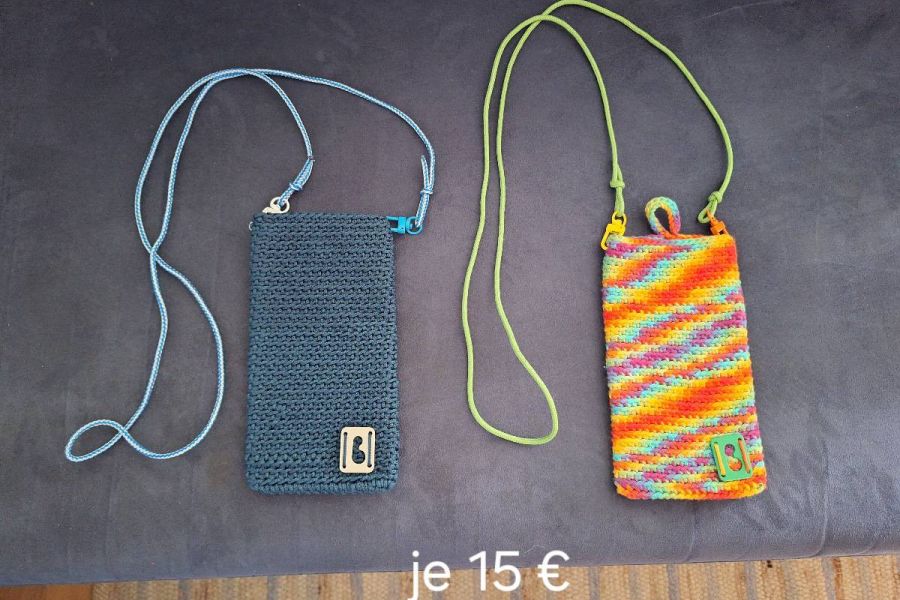 Handgemachte Handytaschen - Bild 1