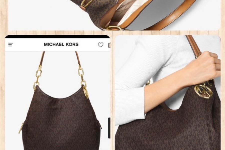MICHAEL KORS Schultertasche Lillie Large mit Logo - Bild 5