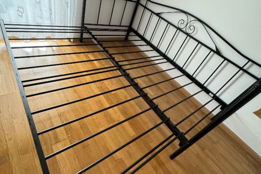Französisches Metallbett mit Ausziehbett - Bild 3